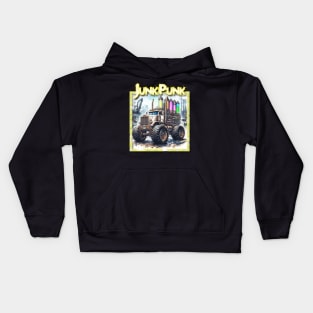 JunkPunk - Monster Vacuum Tube Truck Kids Hoodie